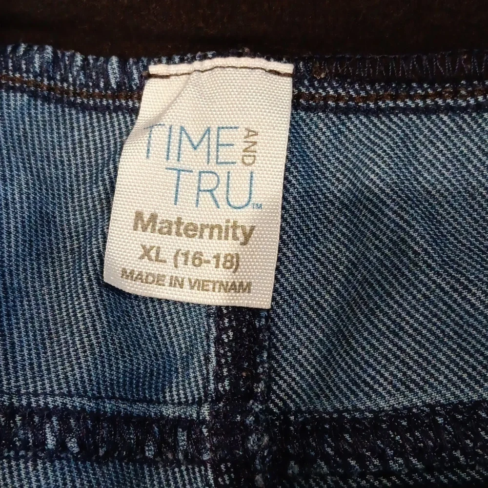 Maternity jeans, size 16-18 - Picture 2 of 3